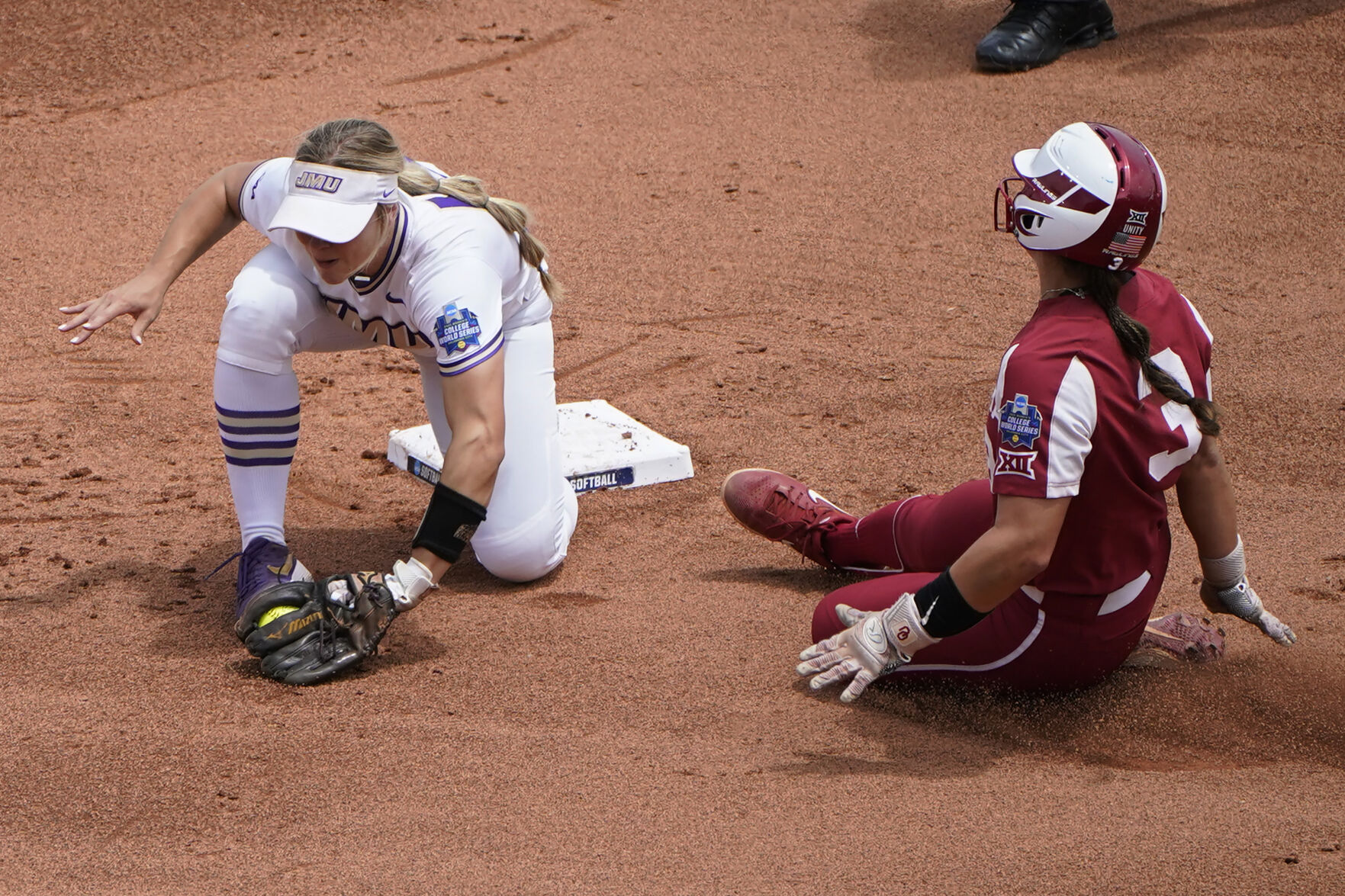 WCWS Oklahoma James Madison Softball